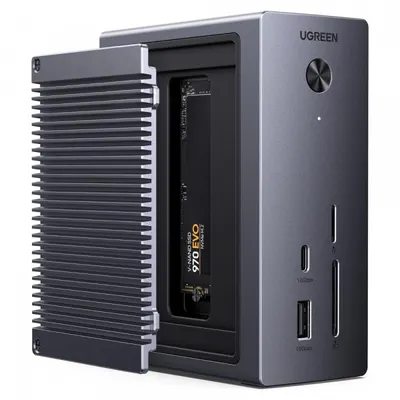 Hub Multifunctional UGREEN CM923 (55735), 10in1, Gri