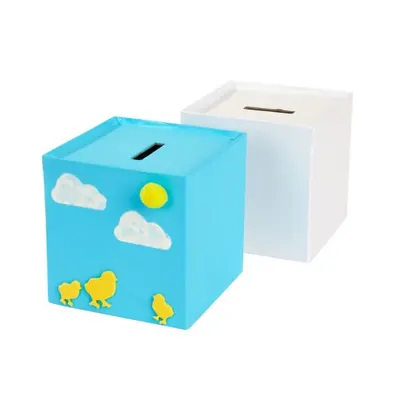 Pușculiță din carton pentru decorare
