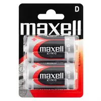 Baterii D R20, blister 2 Buc. Maxell Zinc