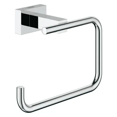 Suport hartie igienica Grohe Essentials Cube, fixare ascunsa, Crom