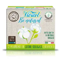 Absorbante de zi din bumbac ecologic 4 picaturi 12buc Vivicot