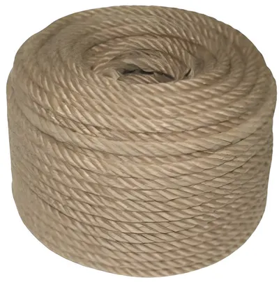 Frânghie de cânepă Premium - Ø10 mm, 50 m