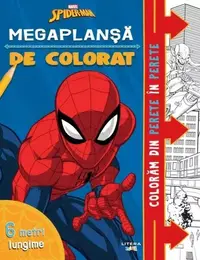 Disney. Marvel. Spider-Man. Megaplanșă de colorat - Paperback brosat - Disney