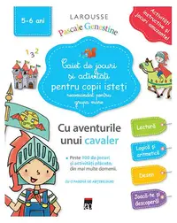 Caiet de jocuri și activități pentru copii isteți - 5-6 ani - Paperback - Pascale Genestine