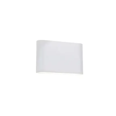 Aplica SOHO Nisipiu Alb Aluminiu Sticla Diffuser LED 2x3W 800Lm 3000K, 220-240 Volt 50Hz Beam 2x60 degrees -IP54