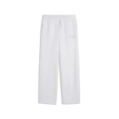 Pantaloni trening PUMA Class fleece, croială dreaptă, fete