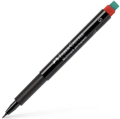 Liner permanent Faber-Castell 1523 - 0.4 mm, S, roșu