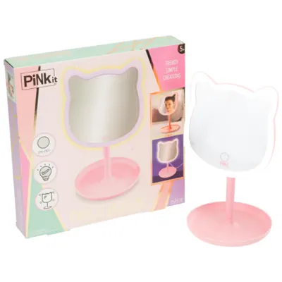 Oglinda pentru machiaj Pink It