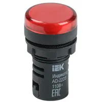 Lampa semnalizare AD22DS(LED)matrix d22mm red 24V AC/DC