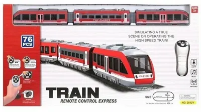 Tren pentru copii cu pistă și telecomandă Sonne - Sofia