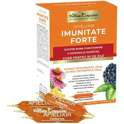 Apielixir Imunitate Forte 30 fiole