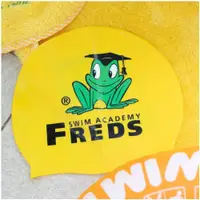 Casca de inot din silicon Freds Swim Academy model cu imprimeu
