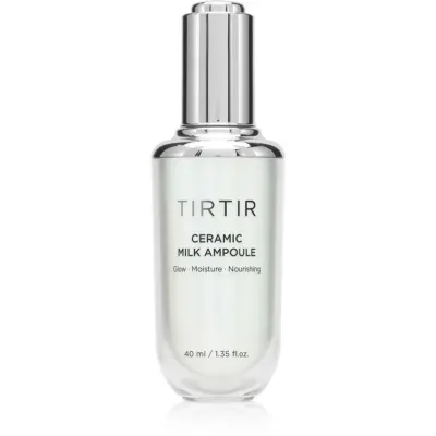 TIRTIR Ceramic Milk Ampoule ser facial hidratant pentru o piele mai luminoasa 40 ml