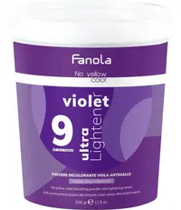 Fanola No Yellow Color Pudră de decolorare pentru păr 9 Tone, 500 g