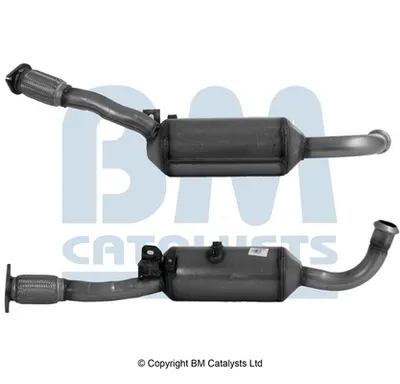 Filtru particule Diesel potrivit NISSAN PRIMASTAR; OPEL VIVARO A; RENAULT TRAFIC II 2.0D 01.06