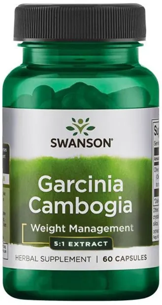 Garcinia Cambogia, 80 mg, 60 capsule, Swanson