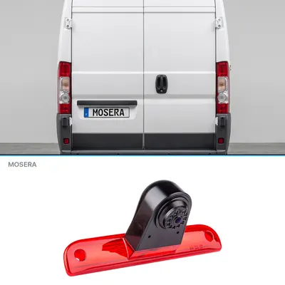 Cameră marșarier Peugeot Boxer 2006-prezent - Single Dual pe stop AHD 1080P NTSC MOSERA