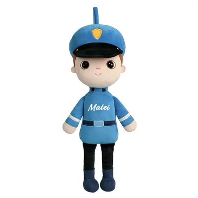 Papusica personalizata de plus Politist