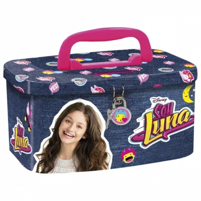 Cutie de bani-servietă Derform Disney - Soy Luna