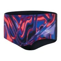 Boxeri de baie bărbați Speedo Allover Digital 14 cm Brief