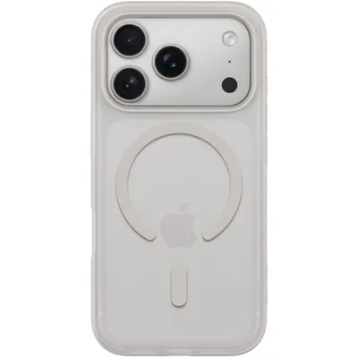 Husa MagSafe pentru Apple iPhone 17 Pro, Belkin, SheerForce Grip, Bej MSA035hqSA