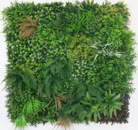 Panou decorativ Inter Ceramic - Green Wall, 100 x 100 x 5 cm