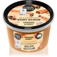 Organic Shop Cinnamon & Honey exfoliant delicat pentru corp