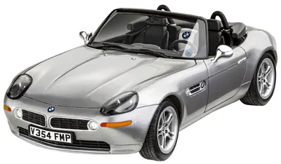Set de asamblare Revell Moderne: Mașini - Geschenkset James Bond "BMW Z8"