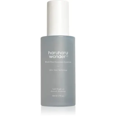 Haruharu Wonder Black Rice Hyaluronic Essence emulsie hidratanta pentru regenerarea și hrănirea tenului 50 ml