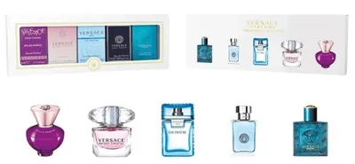 Versace Set Mini Set, 5 x 5 ml