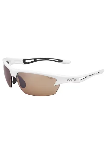 Ochelari ciclism Bolt S - Negru lucios/ Modulator Negru V3 Golf Oleo AF - Alb