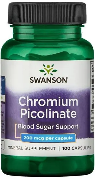 Chromium Picolinate, 100 capsule, Swanson