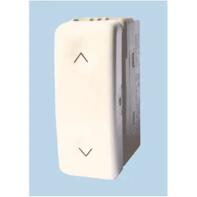 Intrerupator modular pentru jaluzele, alb 1011, STIL