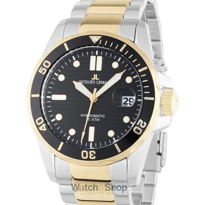 Ceas Jacques Lemans Jacques Lemans 1-2170L Hybromatic Diver Mens Watch 41mm 20ATM