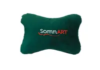 Perna Somnart pentru tetiera, verde, dimensiune 32x23