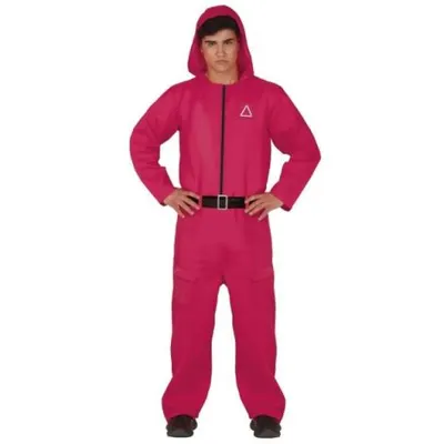 Costum salopeta rosie squid game