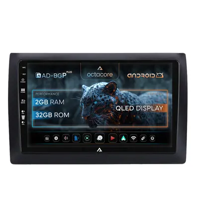 Navigatie Fiat Stilo, Android, P-Octacore 2GB RAM + 32GB ROM, 9 Inch - AD-BGP9002+AD-BGRKIT356V2