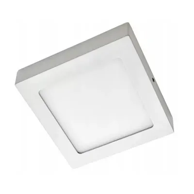 Aplica LED, Putere 6W, Forma Patrata, Contur Metalic, 220 V