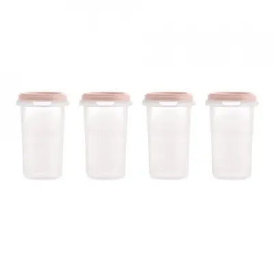 Set 4 recipiente gradate Miniland Terra Blush 330 ml