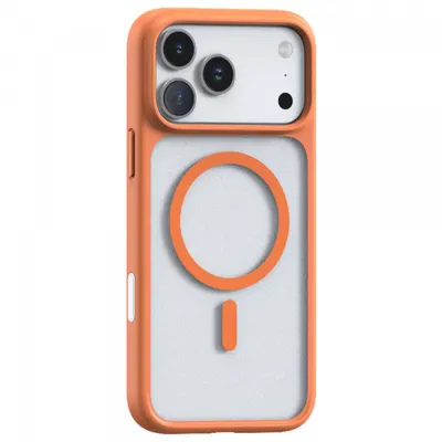 Husa MagSafe pentru Apple iPhone 17 Pro Max, Torras, Guardian, Portocalie