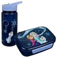 Set de sticlă și cutie de alimente Undercover Scooli - Frozen