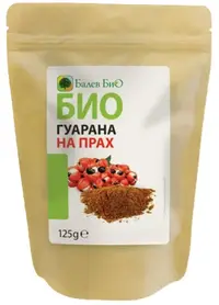 Pudră de guarana bio, 125 g, Balev Bio