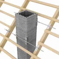 Suport Rigidizare Cos Fum M20-1.25M - Trecere Acoperis