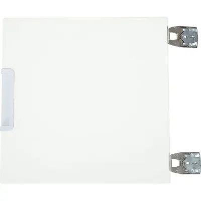 Usa mica de culoare alba cu mecanism de inchidere silentioasa pentru dulapuri Quadro