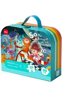 Puzzle 359: Adventures of the Universe. Piese cu efect luminos