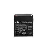 Acumulator AGM nJoy GP4.5121F, 12V, 13.4W / celula, 4.5 Ah