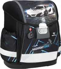 Ghiozdan tip cutie Belmil Classy - Midnight Turbo
