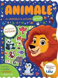 Abțibilduri pufoase - Animale - Paperback - ***