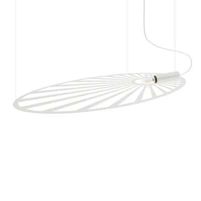 Lampa suspendata LEHDET alb