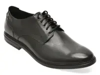Pantofi eleganti CLARKS negri, BANBURY DERBY, din piele naturala